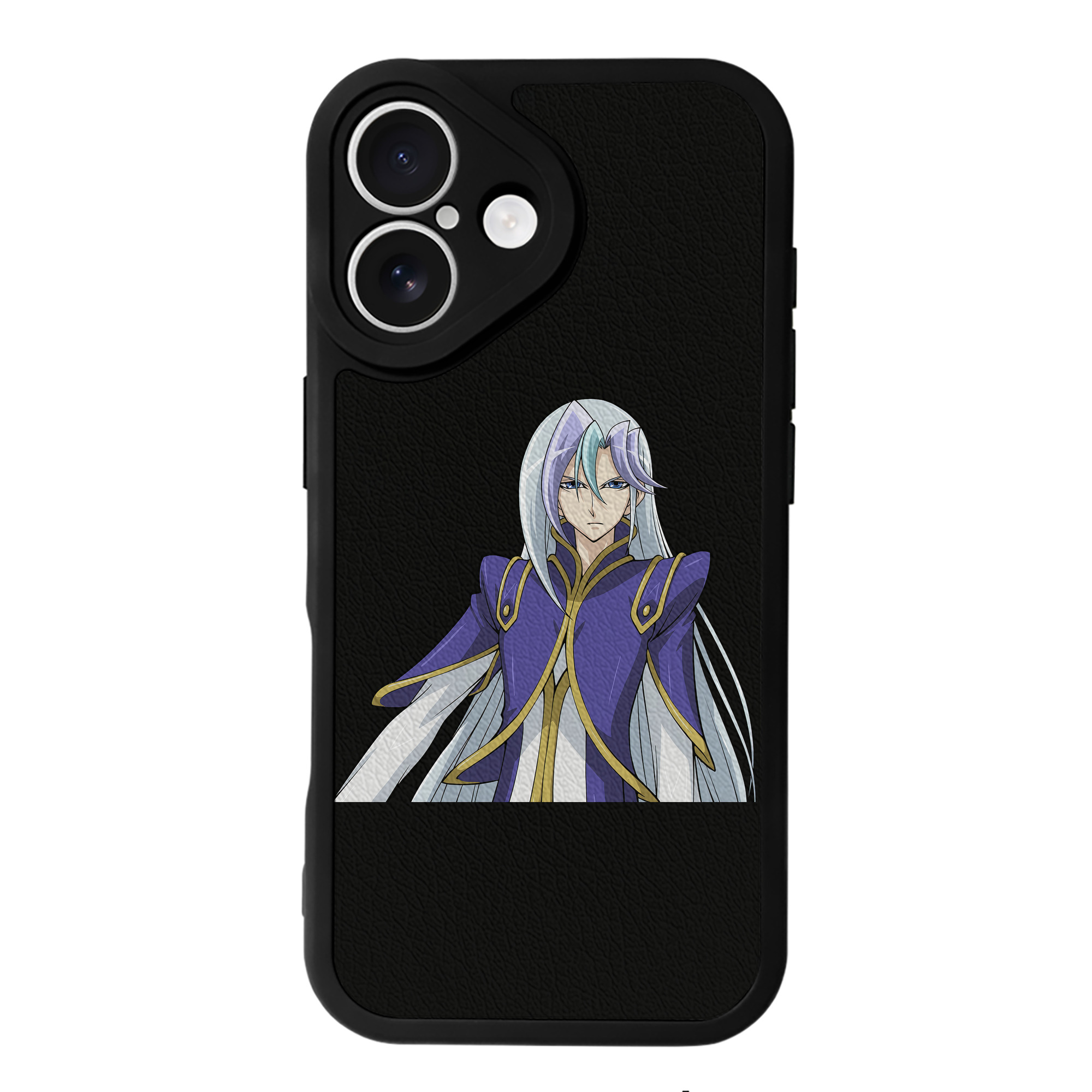 （画像用） 遊☆戯☆王 Yu-Gi-Oh! 【iPhone 16シリーズ対応】シリコンスマホケース（レザー調） 材質：シリコン